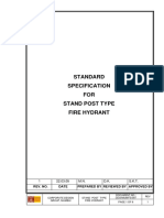 007-Stand Post Type Fire Hydrant