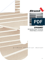 Residential Floor Framing System Product Technical Manual