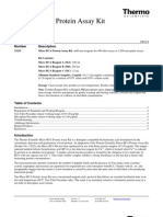 Micro BCA™ Protein Assay Kit: Instructions