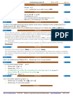 TC 01 Arithmétique Sr4Fr Ammari