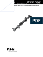 23 and 38 KV Bay o Net Fuse Re Fusing Installation Instructions Mn132002en