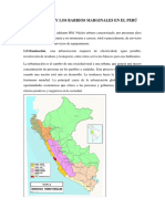 Urbanización y Los Barrios Marginales en El Perú