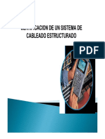 Certificación de Un Sistema de Cableado Estructurado