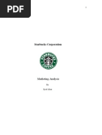 Starbucks Corporation: Marketing Analysis