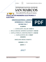 Informe Final 8 Circuitos Electricos