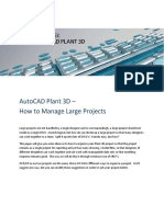 AutoCAD Plant 3D Large Projects PDF