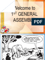 Welcome To 1 General Assembly