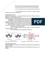 Figure 1. Specialized Structure of Angiosperms Figure 2. Difference Between Self-Pollination and Cross Pollination