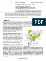 A Review of The Major Problem Soils in Nigeria: Ademola Bolarinwa and Samuel A. Ola