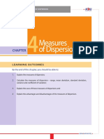 Chapter4 Measures of Dispersion