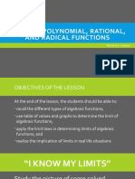 Limits of Polynomial, Rational, and Radical