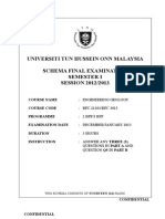 Ffinal Exam Geology With Answers