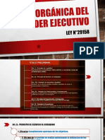 Ley Orgánica Del Poder Ejecutivo