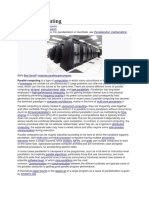 Parallel Computing: "Parallelization" Redirects Here. For Parallelization of Manifolds, See