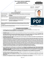 Objective Type (OMR Valuation) (See Syllabus On The Last Page)