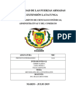 Chimbo Tapia Veloz Informe Metodología de Investigación