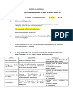 Examen de Aplazados Calidad