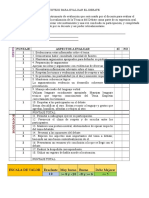 Lista de Cotejo para Evaluar El Debate