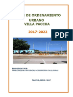 Final Plan Urbano Paccha 2017 2022 Corregido Diciembre 2016 PDF