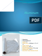 Aluminum Manufacturing Report