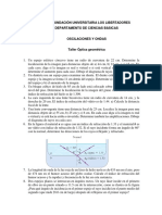 Taller 5. Optica Geométrica