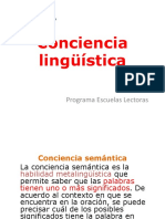 Conciencia Linguistica