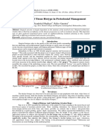 Role of Gingival Tissue Biotype in Perio PDF