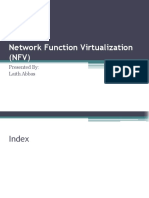 Network Function Virtualization (NFV) : Presented By: Laith Abbas