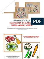 Clasificacion Alimentos Animal-Vegetal TEACCH