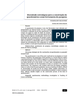 MELO BIANCHIN 2015 Discutindo Estrategias para A Construcao de Questionarios Como Ferramenta de Pesquisa