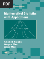 Mathematical Statistics With Applications PDF