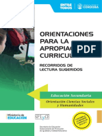 Orientaciones para La Apropiacion Curricular - RecLec-sec-CsSocHum