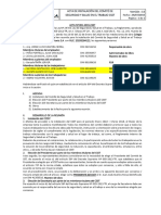 18 Acta de Instalación Del Comité de Seguridad y Salud en El Trabajo