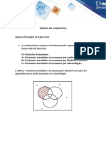 Ejemplos Aplicaciones Teoria de Conjuntos y Silogismos - Unidad 2 PDF