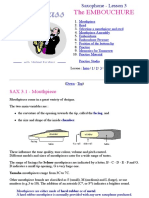 The Embouchure: SAX 3.1 - Mouthpiece