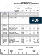 School Form 8 SF8 (G5)