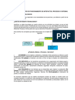 Principios de Funcionamiento de Artefactos