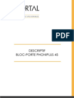 Descriptif PHONIPLUS 45