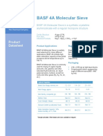 BASF 4A Molecular Sieve Datasheet