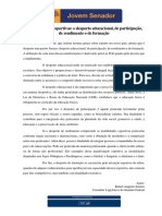 Tipos de Desporto - Consulta Senado PDF