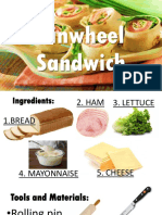 Pinwheel Sandwich