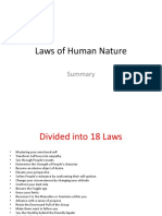 Laws of Human Nature (PSYCHOLOGY)