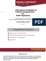 Performance Evaluation and Merit Based CompPresentation For Employees