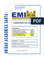 Consistencia Del Cemento PDF