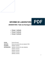 Informe Hormigon