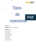 Tipos de Inyectores