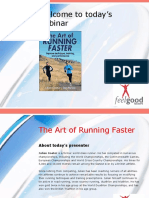 The Art of Running Faster Slides PDF