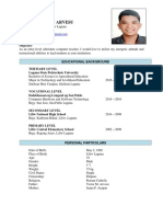 JERVEE-ARAPAN-ARVESU-RESUME Edited