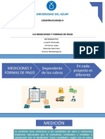 3.6 Medicion y Formas de Pago