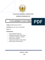 Flujo Laminar y Turbulento - Final